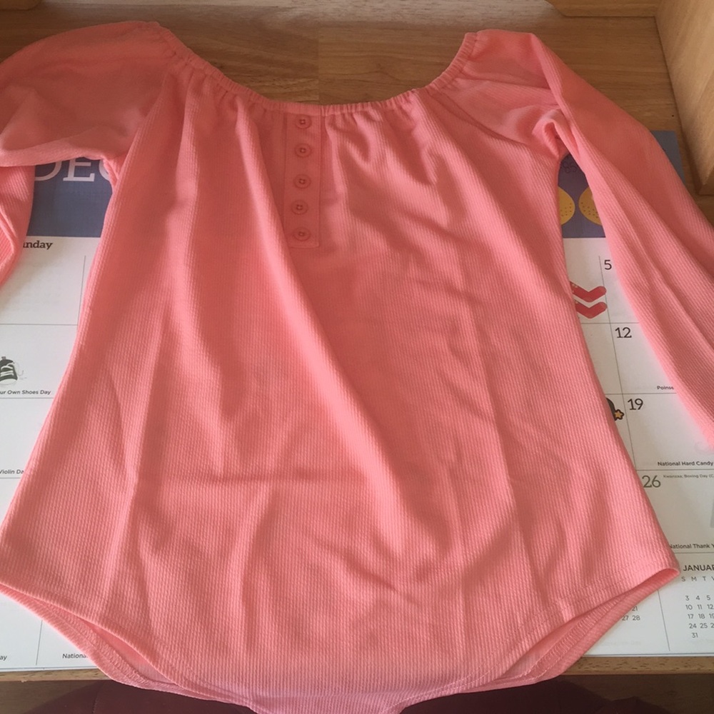 Coral Women’s Sexy BodySuit Off Shoulder